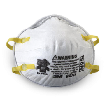 3M™ Disposable Particulate Respirator N95, PN 8210