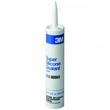 3M™ Super Silicone Seal Cartridge , Clear, PN 08663